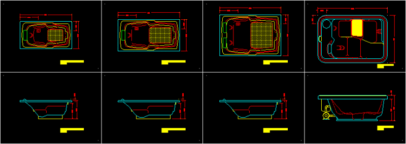 Jacuzzi DWG Block for AutoCAD