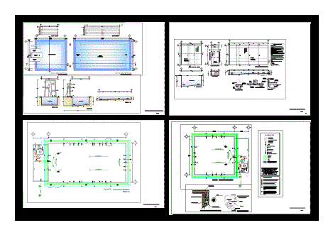Junior Olympic Pool DWG Detail for AutoCAD • Designs CAD