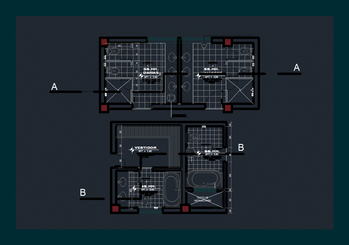 Kitchen And Bath DWG Detail for AutoCAD • Designs CAD