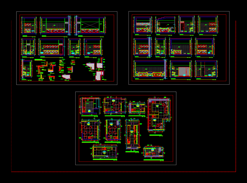 Kitchen And Details DWG Detail for AutoCAD