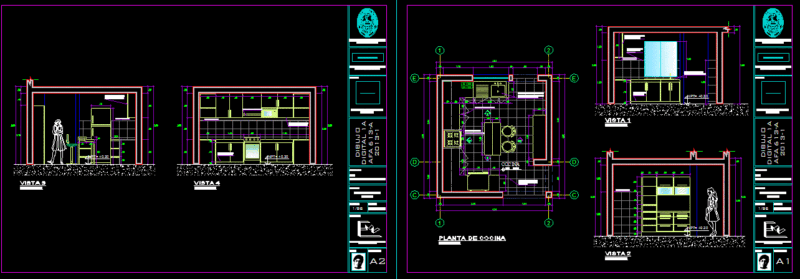 Kitchen Details DWG Detail for AutoCAD