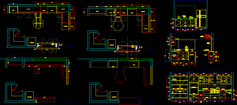 Kitchen DWG Block for AutoCAD