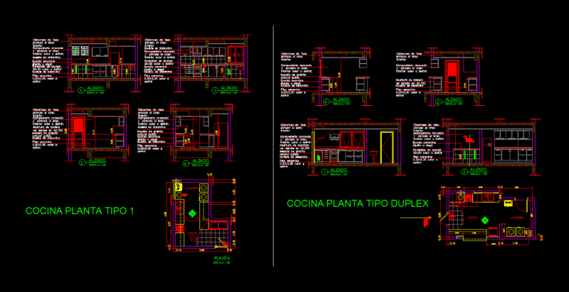 Kitchen DWG Detail for AutoCAD