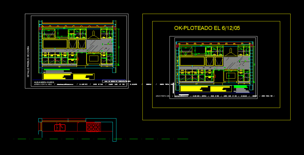 Kitchen DWG Detail for AutoCAD