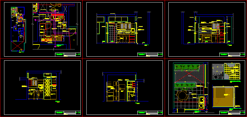 Kitchen DWG Detail for AutoCAD • Designs CAD