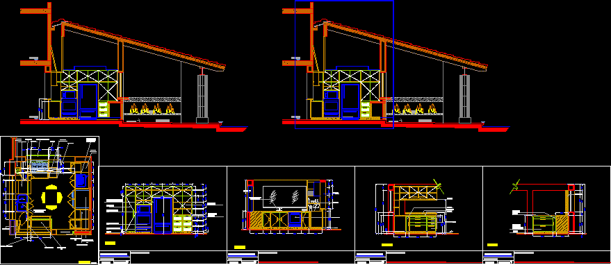 Kitchen DWG Section for AutoCAD • Designs CAD