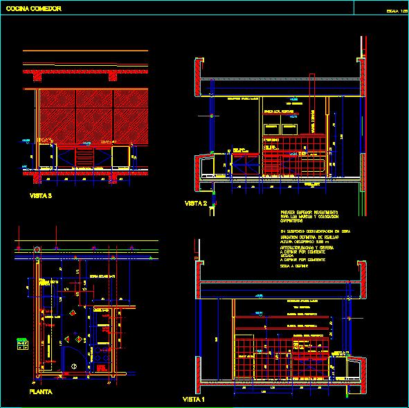  Kitchen  Fittings Appliances DWG  Full Project for AutoCAD  