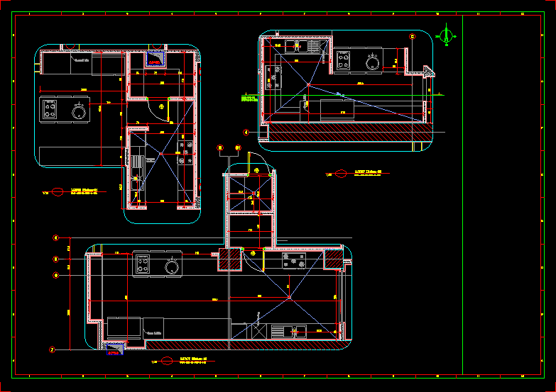 Kitchen Project DWG Full Project for AutoCAD • Designs CAD