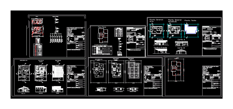 Label DWG Plan for AutoCAD
