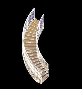 Ladder DWG Model for AutoCAD