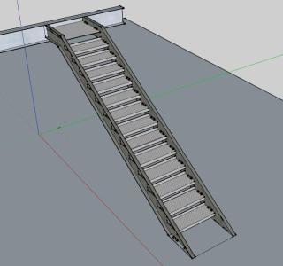 3d warehouse sketchup ship ladder