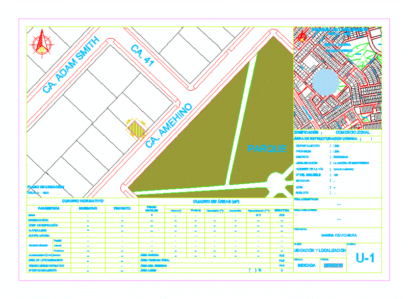 Letterhead Location DWG Full Project for AutoCAD