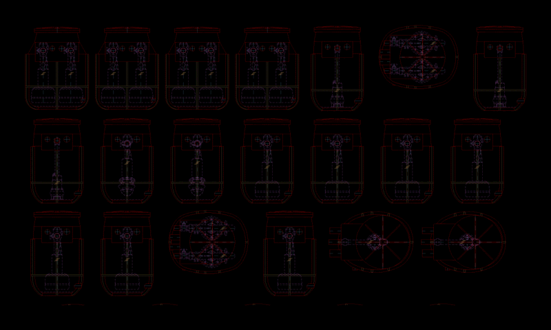 Lift Pump Sewage DWG Block for AutoCAD