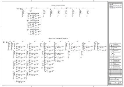 Line Diagram Medium Voltage Electrical Distribution Housing Project PDF Full Project (Document)