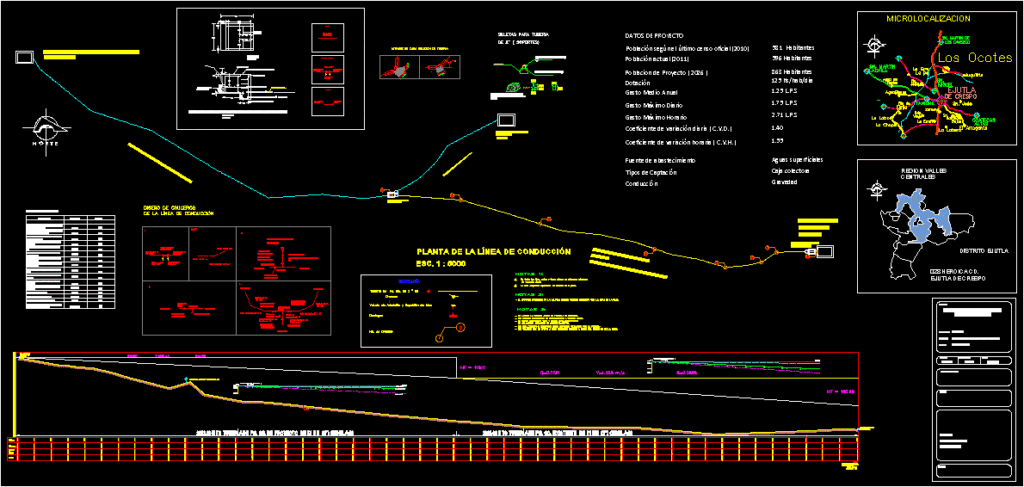 Line Drive DWG Full Project for AutoCAD