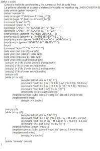 Lisp Coordinates LISP CAD Drawing