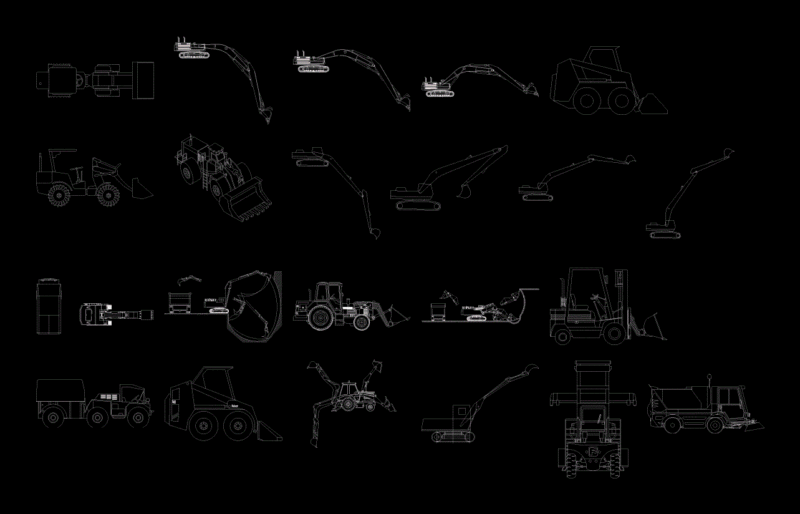 Machinery DWG Block for AutoCAD