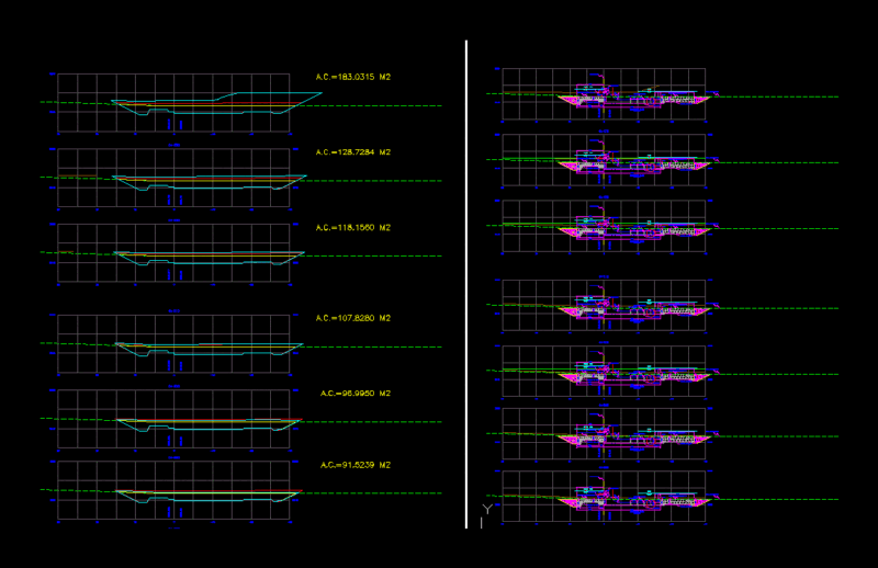 Map Intake DWG Plan for AutoCAD