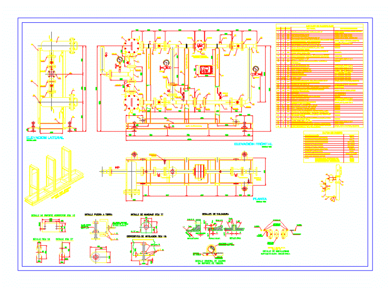 Measuring Station And Filtration DWG Block for AutoCAD