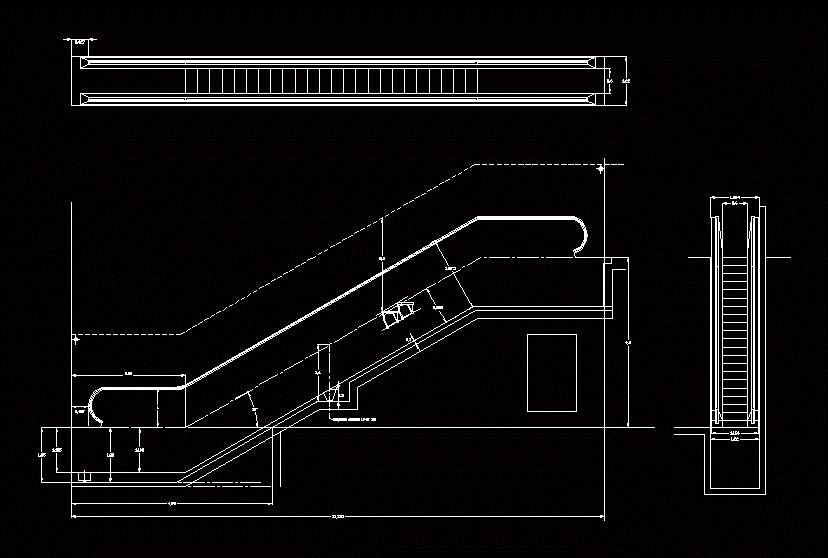 Mechanical Stair DWG Detail for AutoCAD • Designs CAD