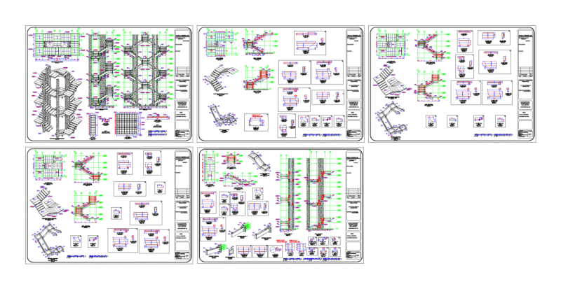 Metal Ladder DWG Block for AutoCAD