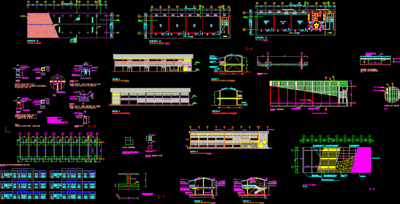 Module DWG Plan for AutoCAD