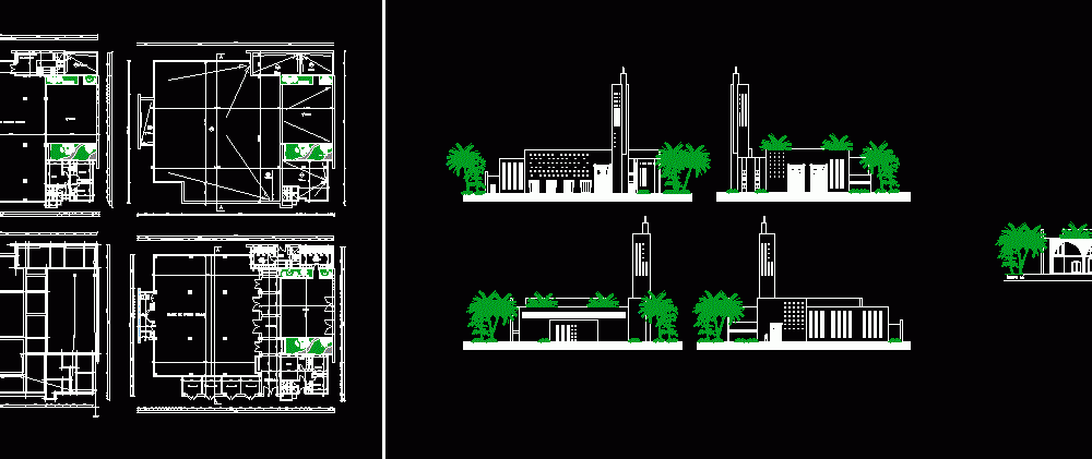 Mosque DWG Block for AutoCAD • Designs CAD