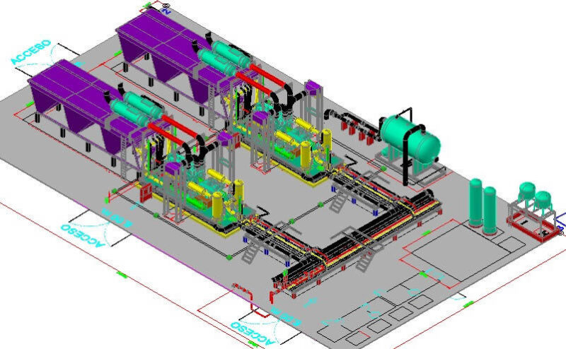 Moto Compressors DWG Block for AutoCAD