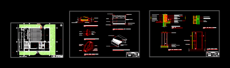 Music Room DWG Detail for AutoCAD