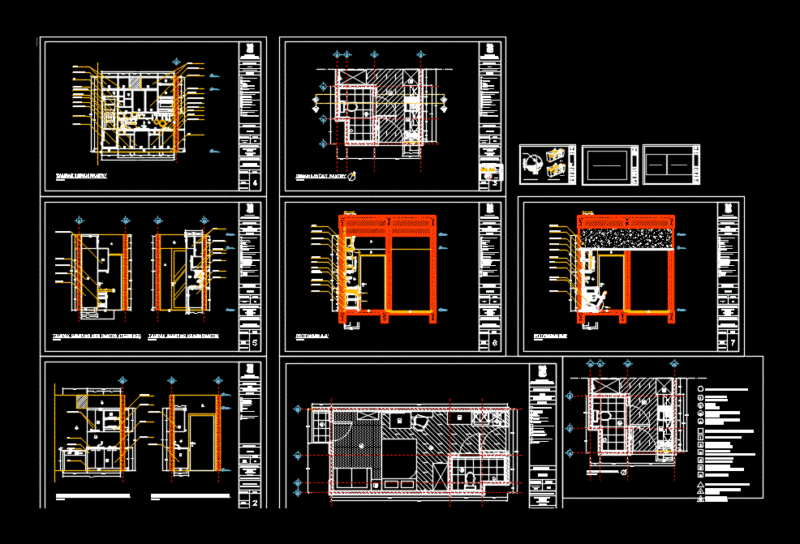 Pantry DWG Section for AutoCAD