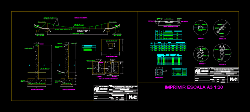 Pass Air Piping Water DWG Block for AutoCAD