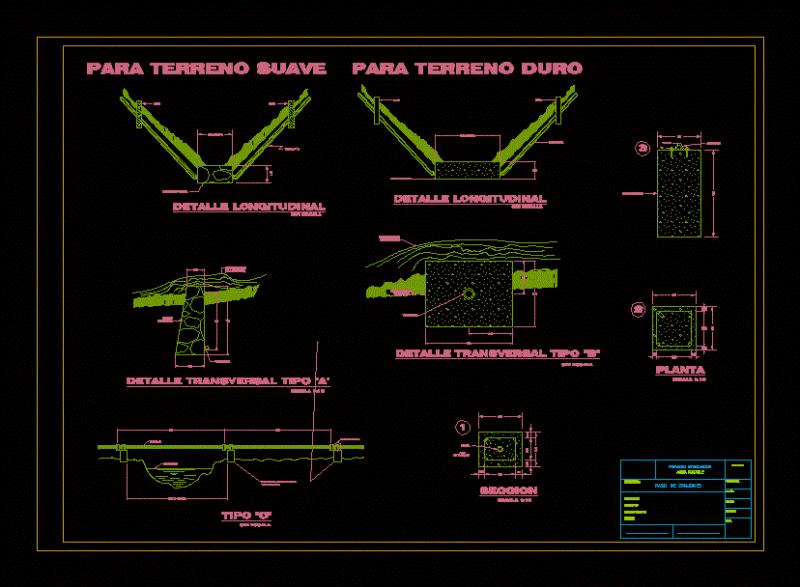 Pazo Zanjon DWG Detail for AutoCAD