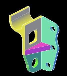Piece 3D DWG Model for AutoCAD