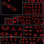 Pipe Fittings – Equipment DWG Block for AutoCAD