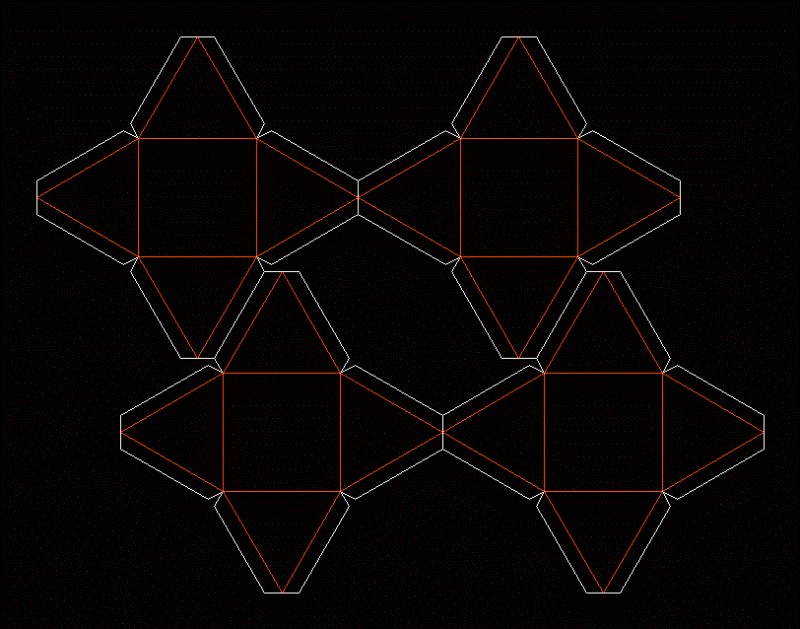 Piramide DWG Block for AutoCAD