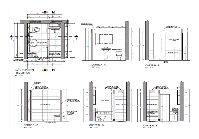 Plano Bathroom PDF Detail (Document)