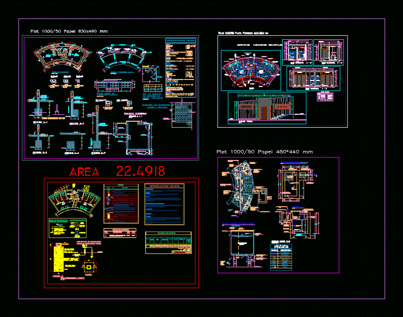 Plano Sshh DWG Detail for AutoCAD