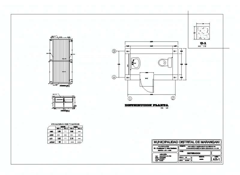 Plans Digester DWG Plan for AutoCAD