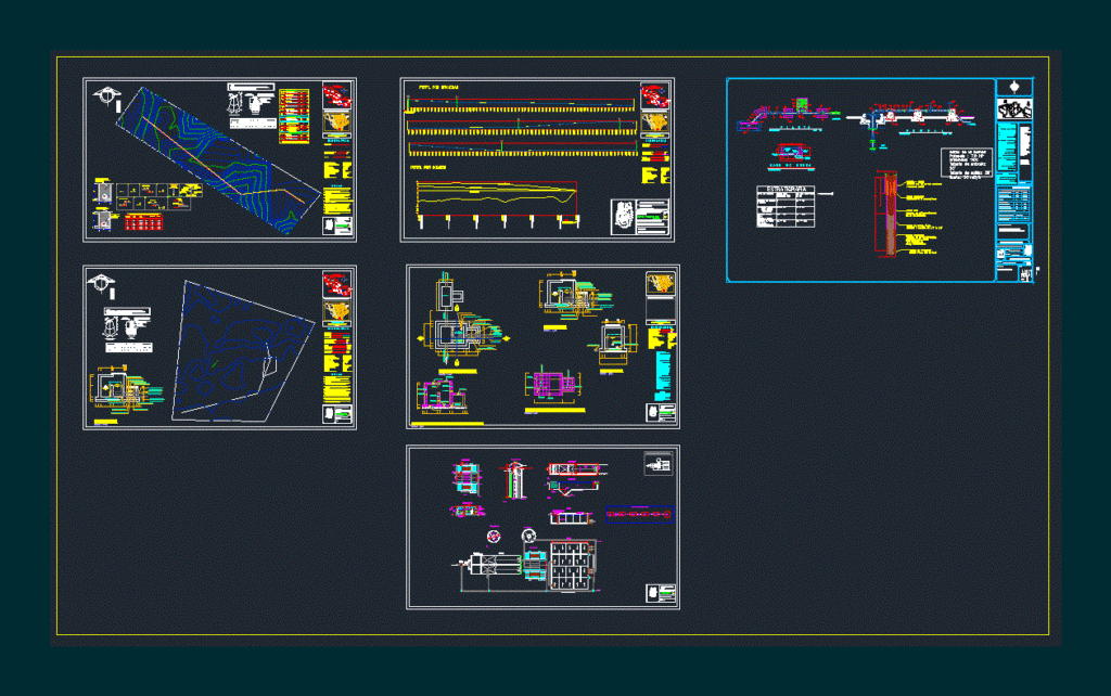 Plans Drinking Water DWG Plan for AutoCAD
