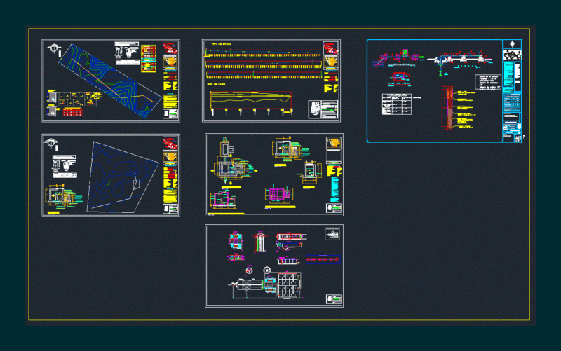 Plans Drinking Water DWG Plan for AutoCAD