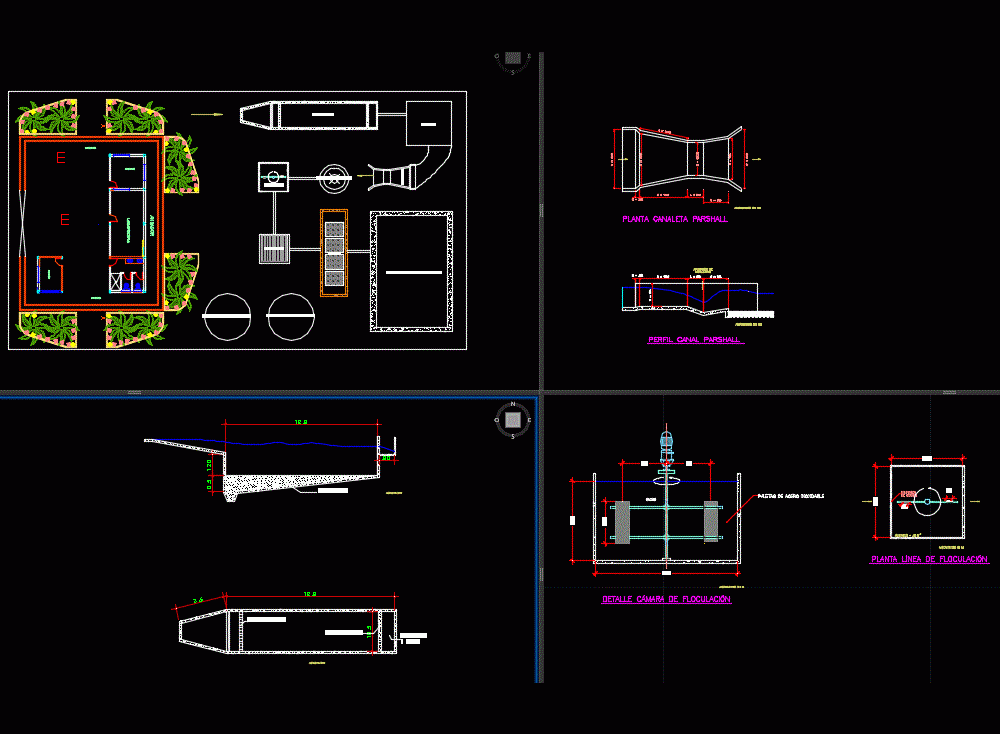 Plant Water Treatment DWG Plan for AutoCAD • Designs CAD