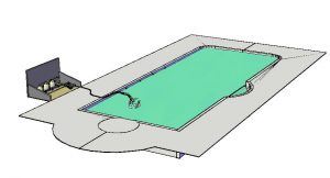 Plumbing System Pool 3D DWG Model for AutoCAD • Designs CAD