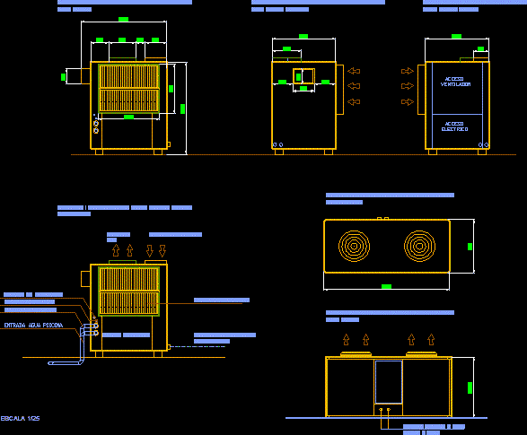 Pool Dehumidifier Detail DWG Detail for AutoCAD â€¢ Designs CAD