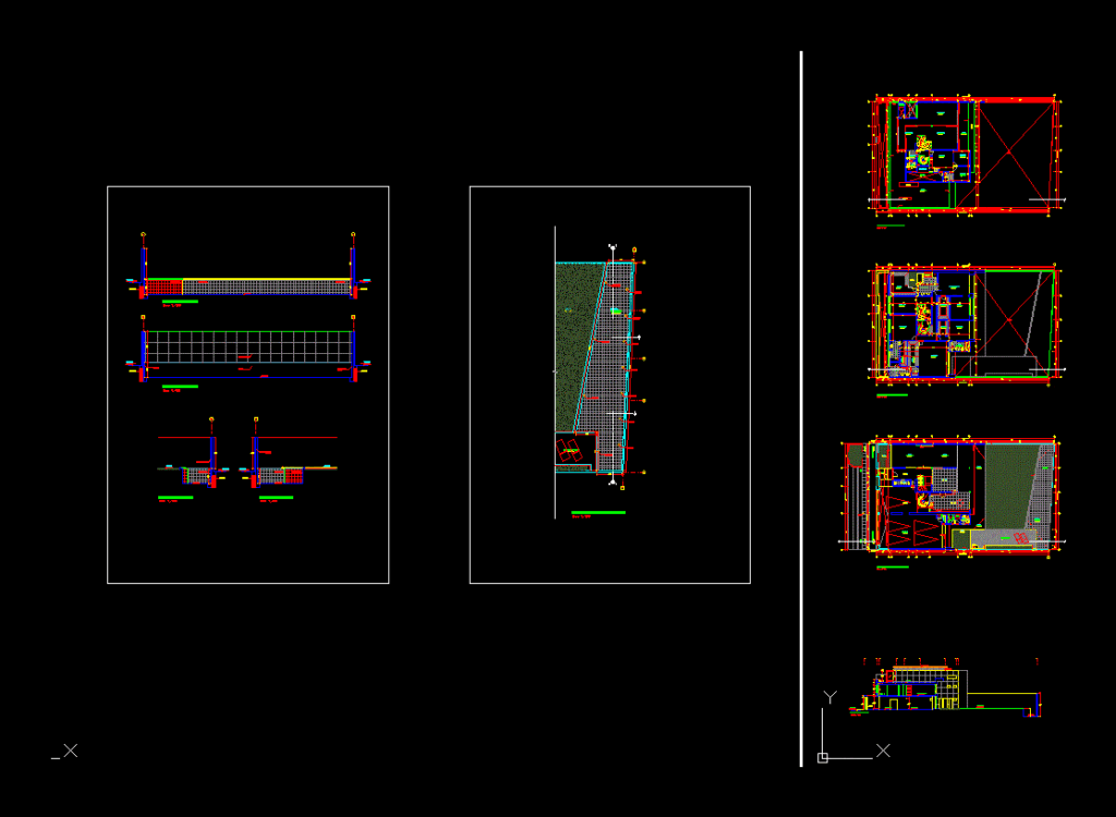 Pool House DWG Block for AutoCAD