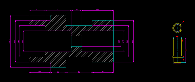 Practice Cad DWG Block for AutoCAD