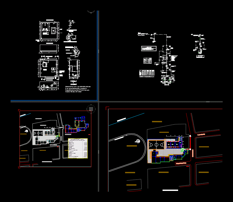 Proyectosubestacionelectrica DWG Detail for AutoCAD • Designs CAD