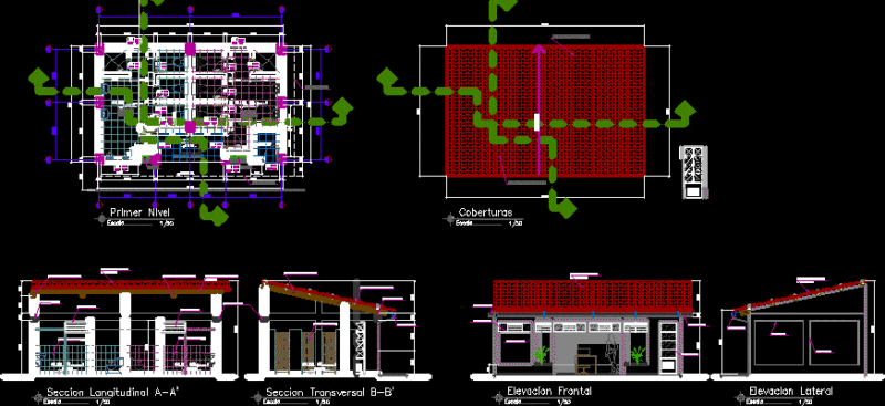Public Bathroom Public DWG Section for AutoCAD