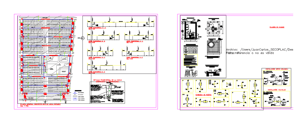 Public Drinking Water DWG Block for AutoCAD