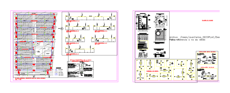Public Drinking Water DWG Block for AutoCAD