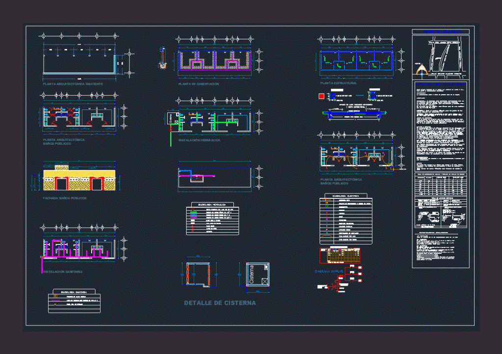 Public Toilets DWG Block for AutoCAD
